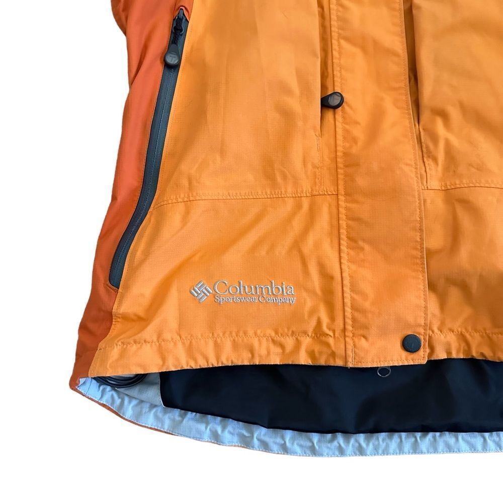 Columbia Jacket Titanium Interchange Ski Rain Ora… - image 8